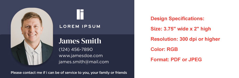 Your Design of the Custom Loyalty Label